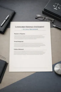 Landlord Defence Statement UK 2025: Court Guide | Free Checklist - Templates UK