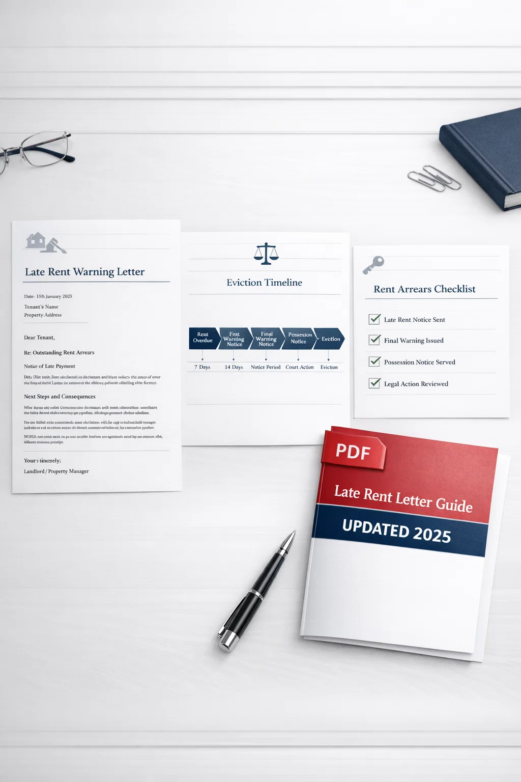 Late Rent Letter Pack UK: Landlord Templates & Guide (2026) - Templates UK