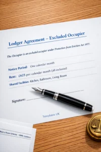 Lodger Agreement UK: Live-In Landlord Template & Guide (2026) - Templates UK