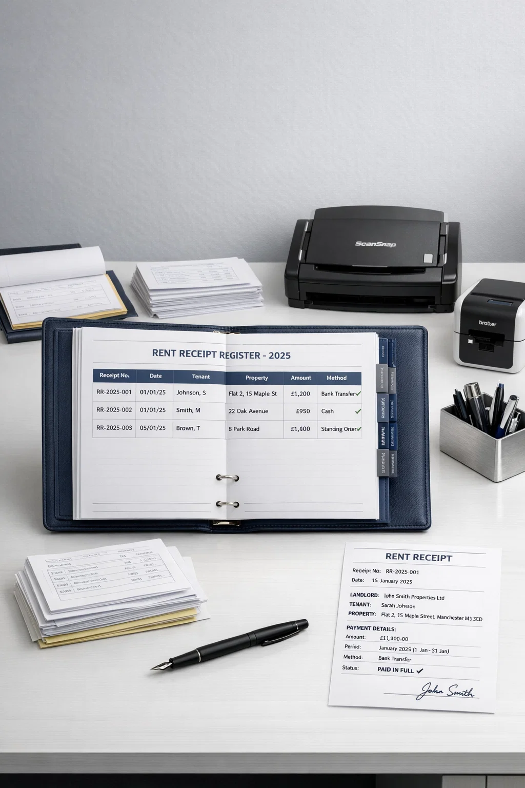 Rent Receipt UK: Landlord Template & Requirements (2026) - Templates UK