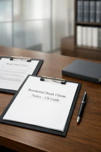 Break Clause Notice UK 2026: Tenant & Landlord Guide | Free Checklist - Templates UK