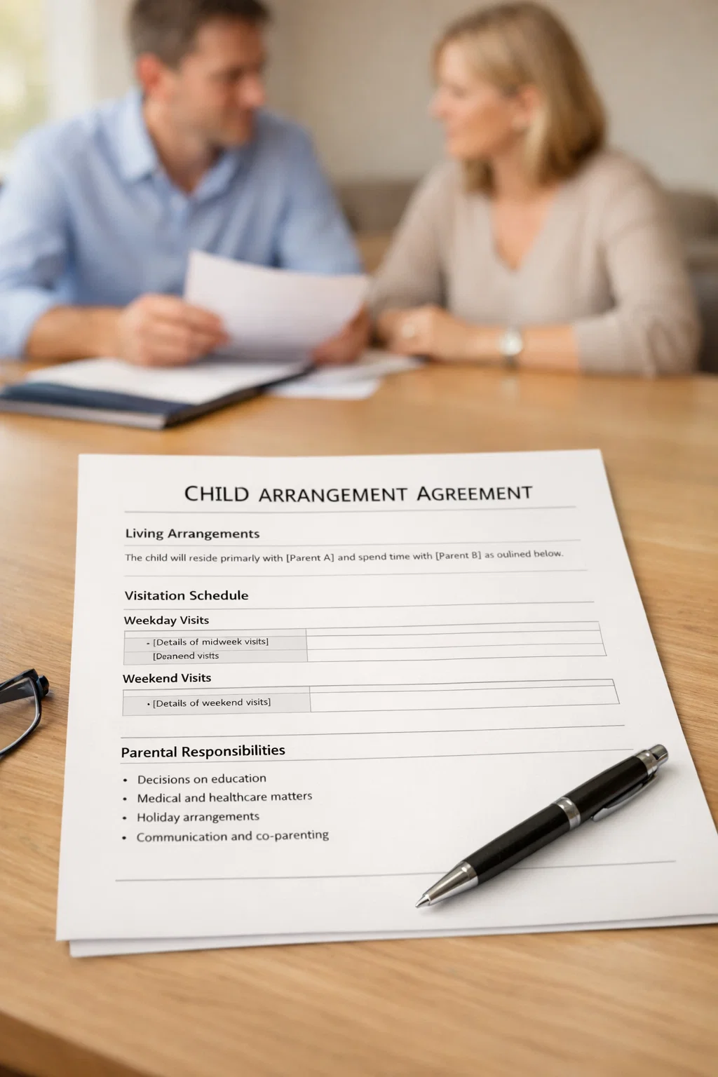 Child Arrangement Agreement UK 2026: Custody, Contact & Legal Requirements - Templates UK