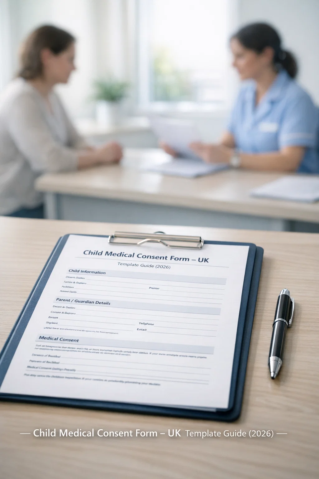 Child Medical Consent Form UK – Template Guide 2026 - Templates UK