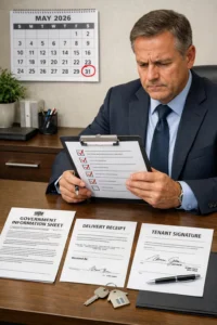 Government Information Sheet for Landlords UK — Deadline, Delivery & The Proof Problem - Templates UK