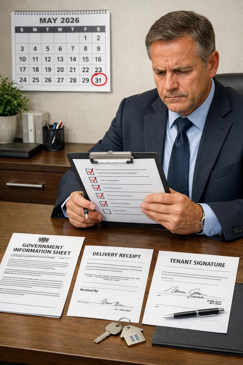 Government Information Sheet for Landlords UK — Deadline, Delivery & The Proof Problem - Templates UK