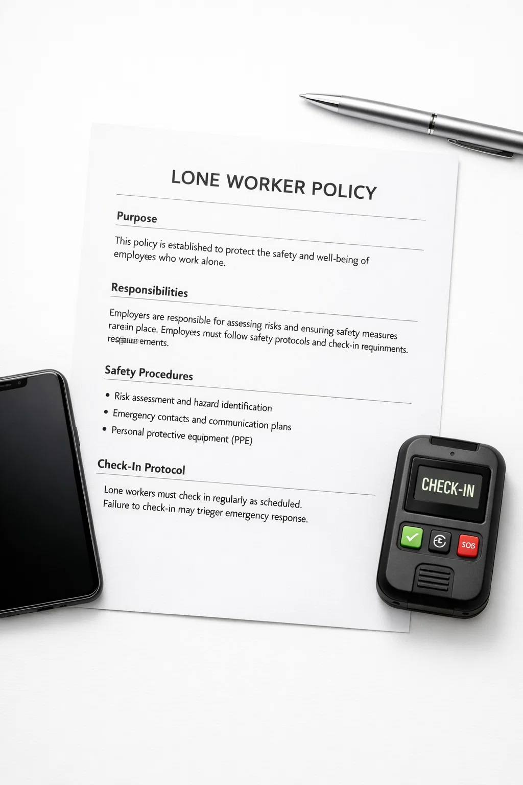Lone Working Policy UK: Rules, Employer Duties & Violence Statistics (2026) - Templates UK