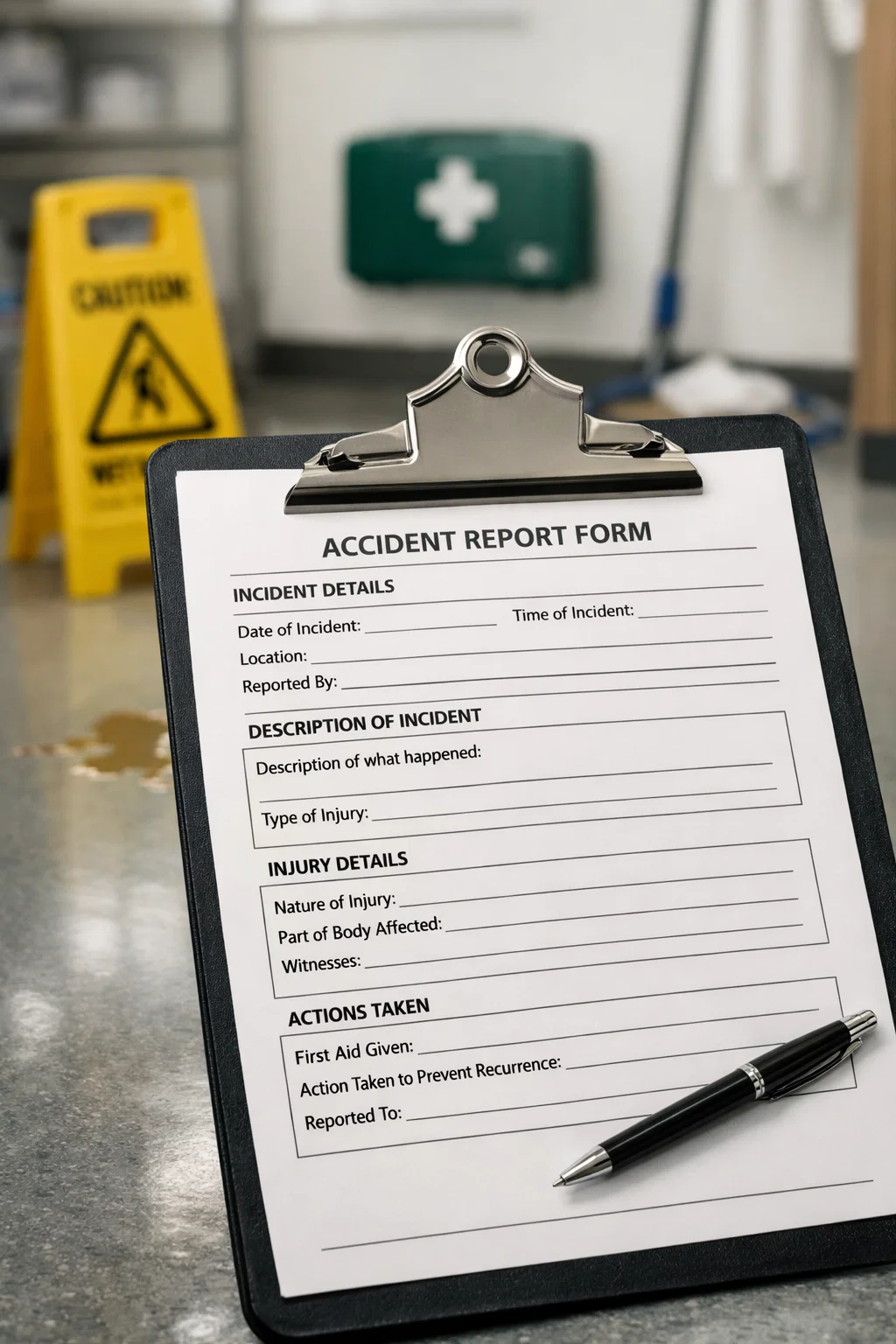 Accident Report Form UK: RIDDOR Requirements, Time Limits & What to Record (2026) - Templates UK
