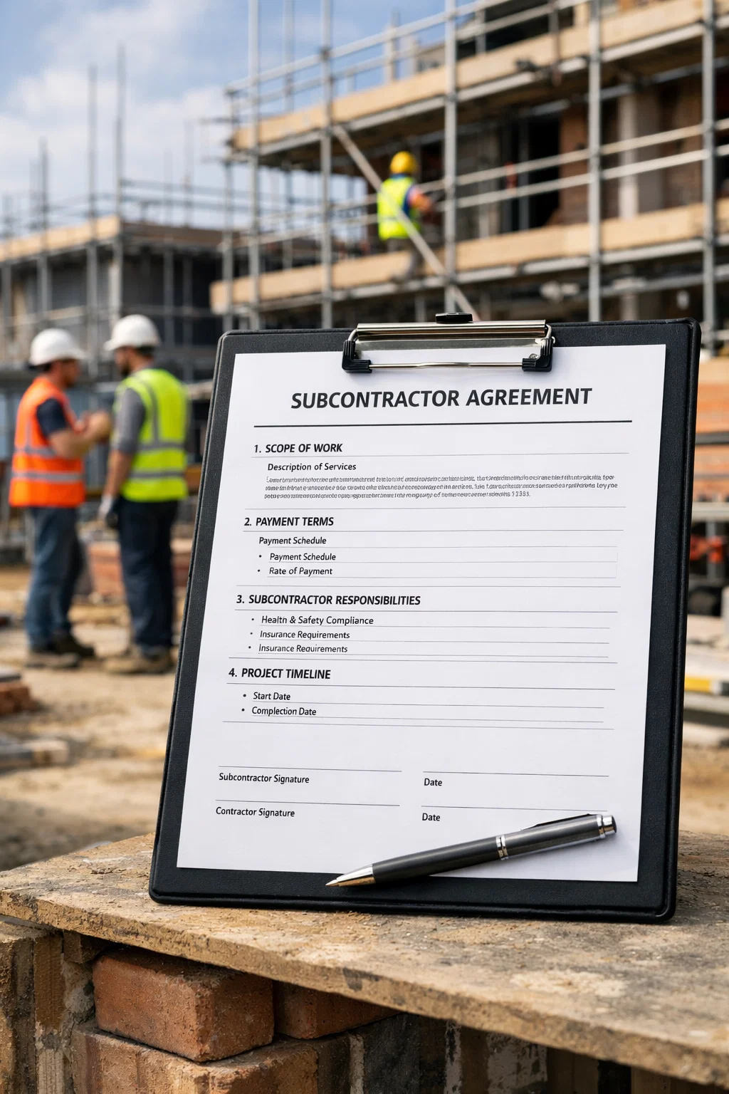 Subcontractor Agreement Construction UK: What to Include, JCT Contracts & Who’s Liable (2026) - Templates UK
