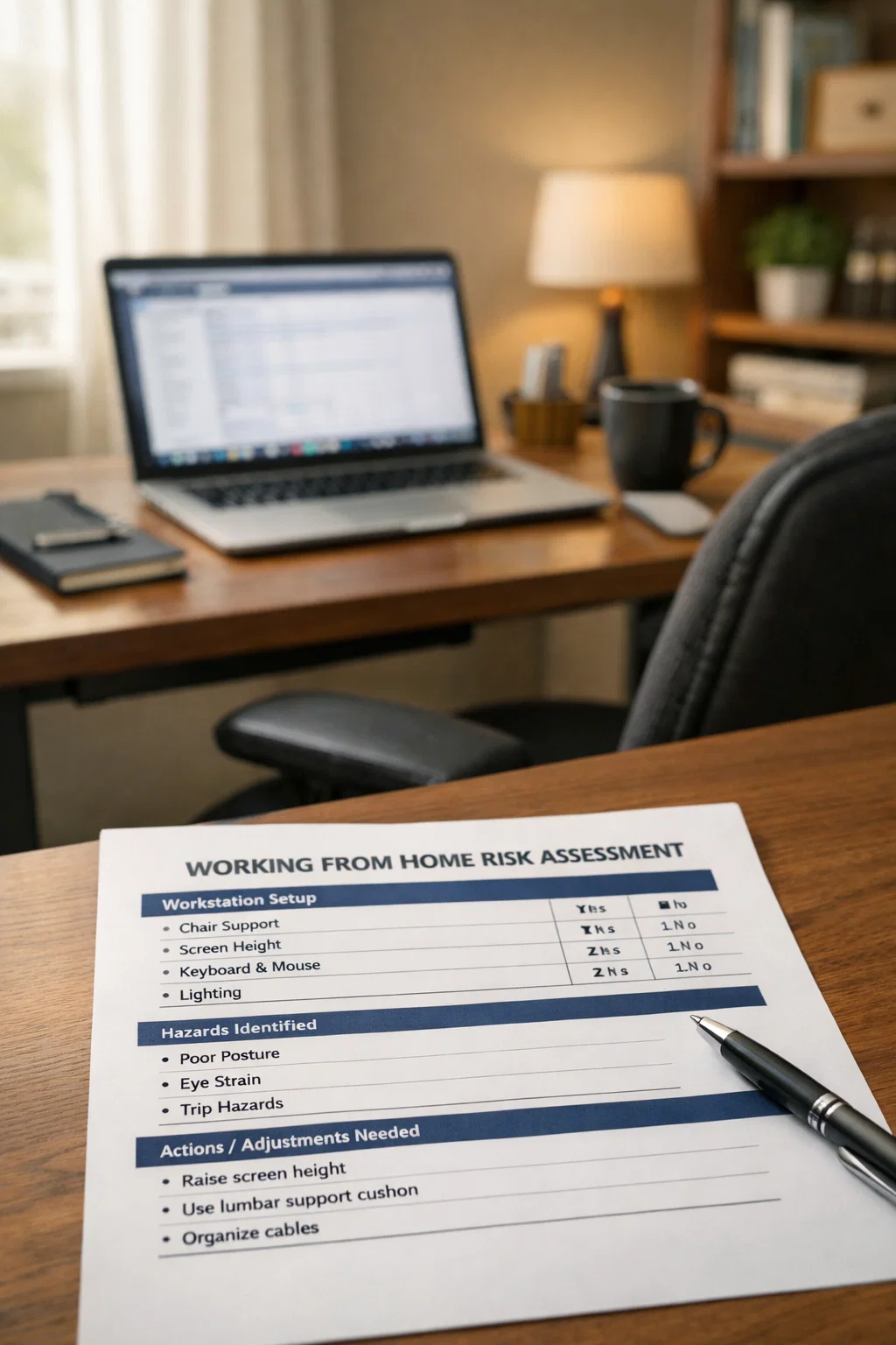 Working from Home Risk Assessment UK: Employer Duties, Equipment Rules & Camera Surveillance (2026) - Templates UK