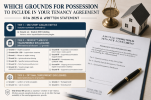 Which Grounds for Possession to Include in Your Tenancy Agreement or Written Statement (RRA 2025) - Templates UK
